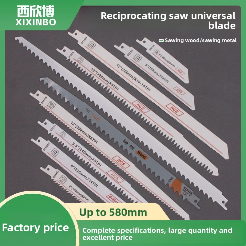 Metal Saw Reciprocating - Długie brzeszczoty do pił szablastych ze