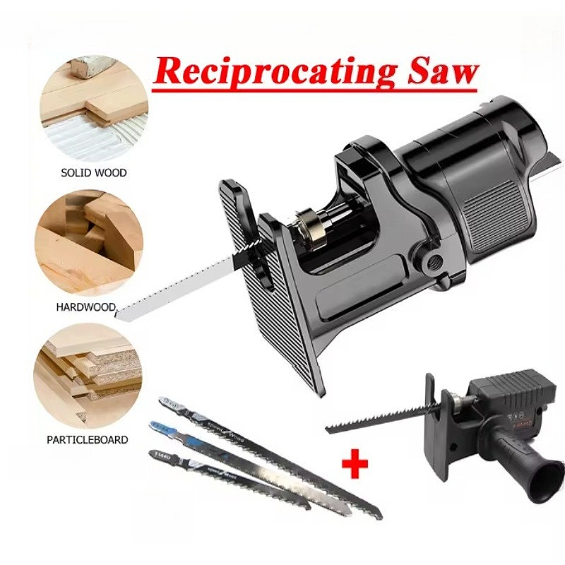Metal Saw Reciprocating - Adapter do piły szablastej, wiertarka elektryczna