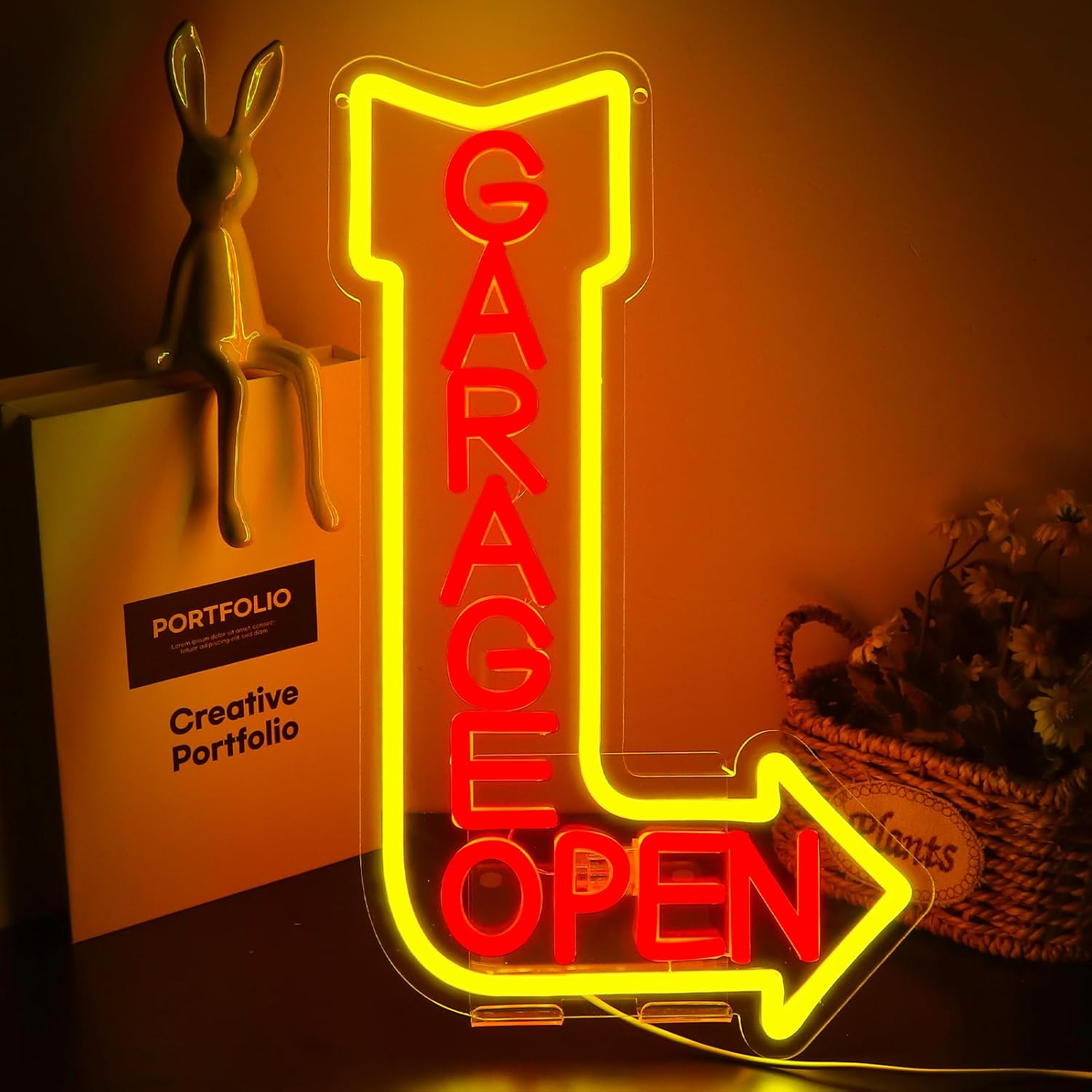    Neonowy znak Otwarty Warsz – Auto Repair Shop Open recenzja i cena