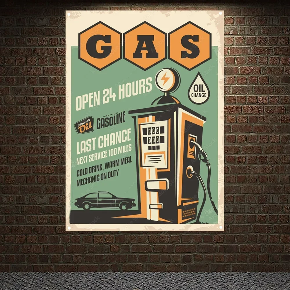 Stacja benzynowa OPEN 24 HOURS – Auto Repair Shop Open recenzja i cena