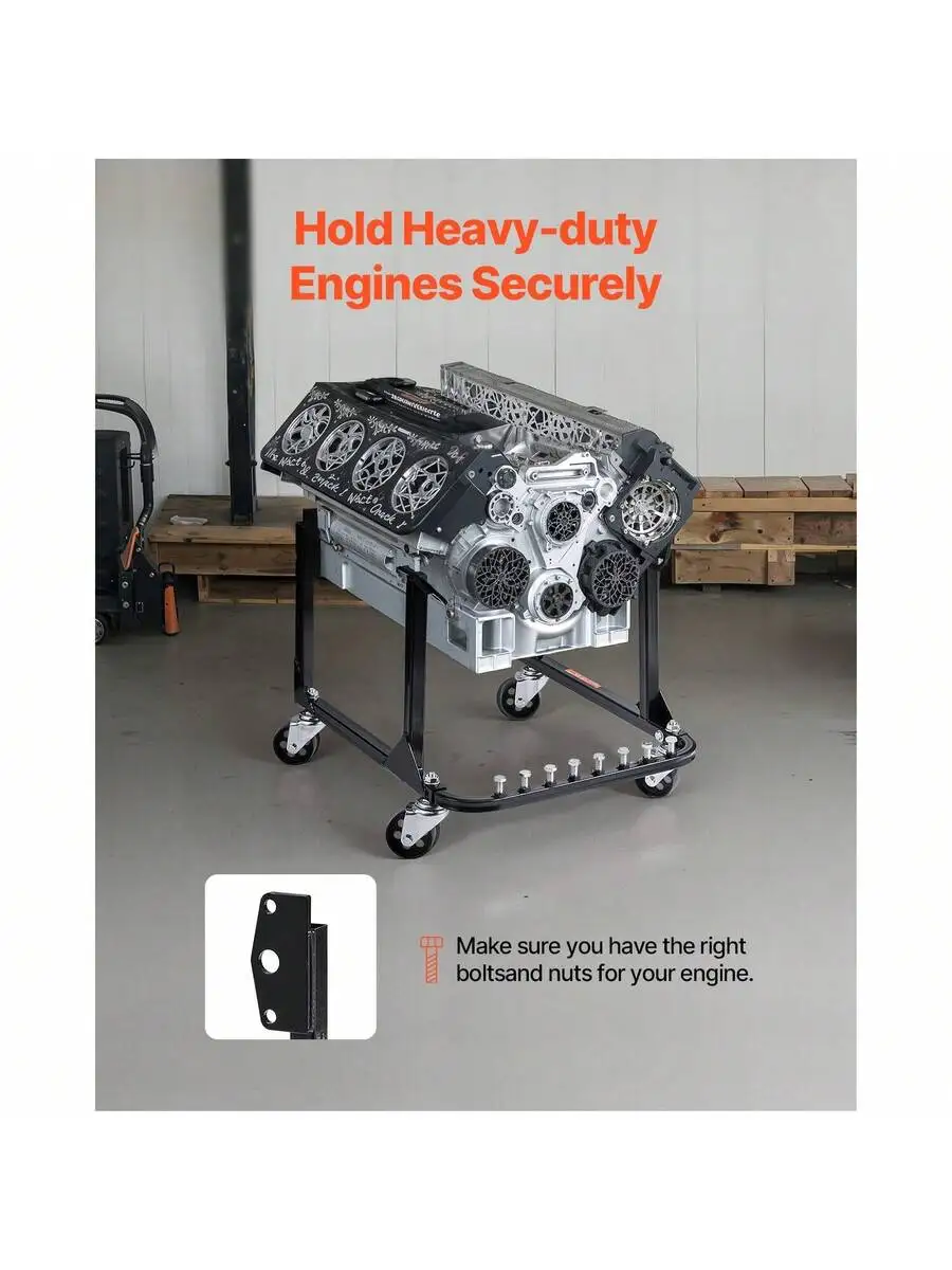 Stojak na silnik, udźwig 750 f – Engine Stand Heavy Duty recenzja i cena